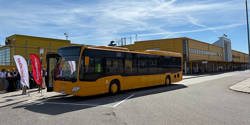 Buss på Malmö Airport