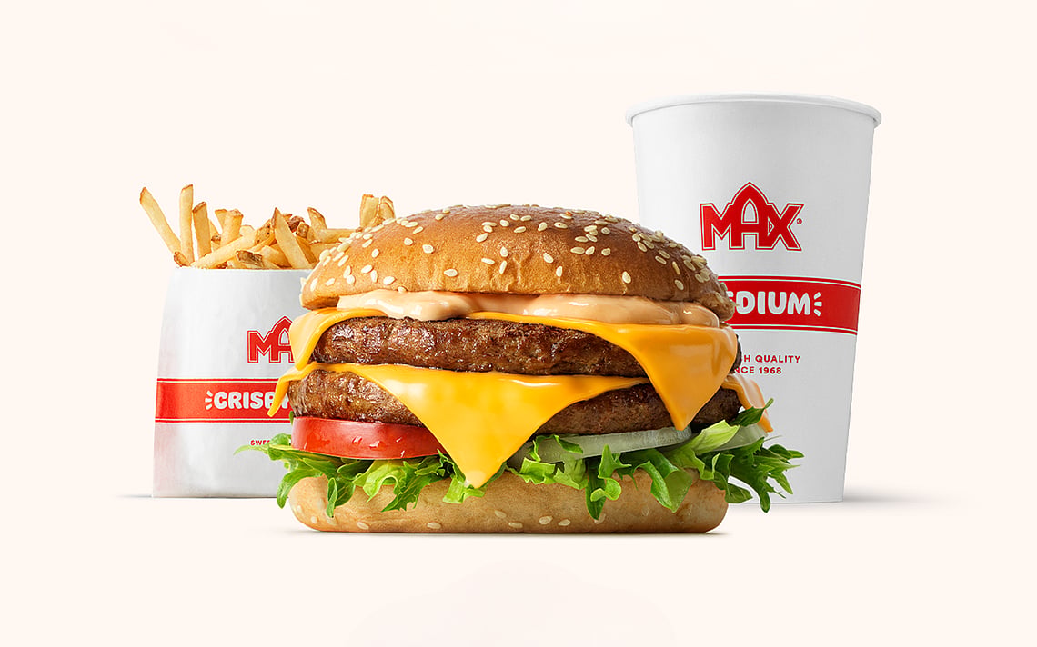 MAX hamburgare Arlanda Airport