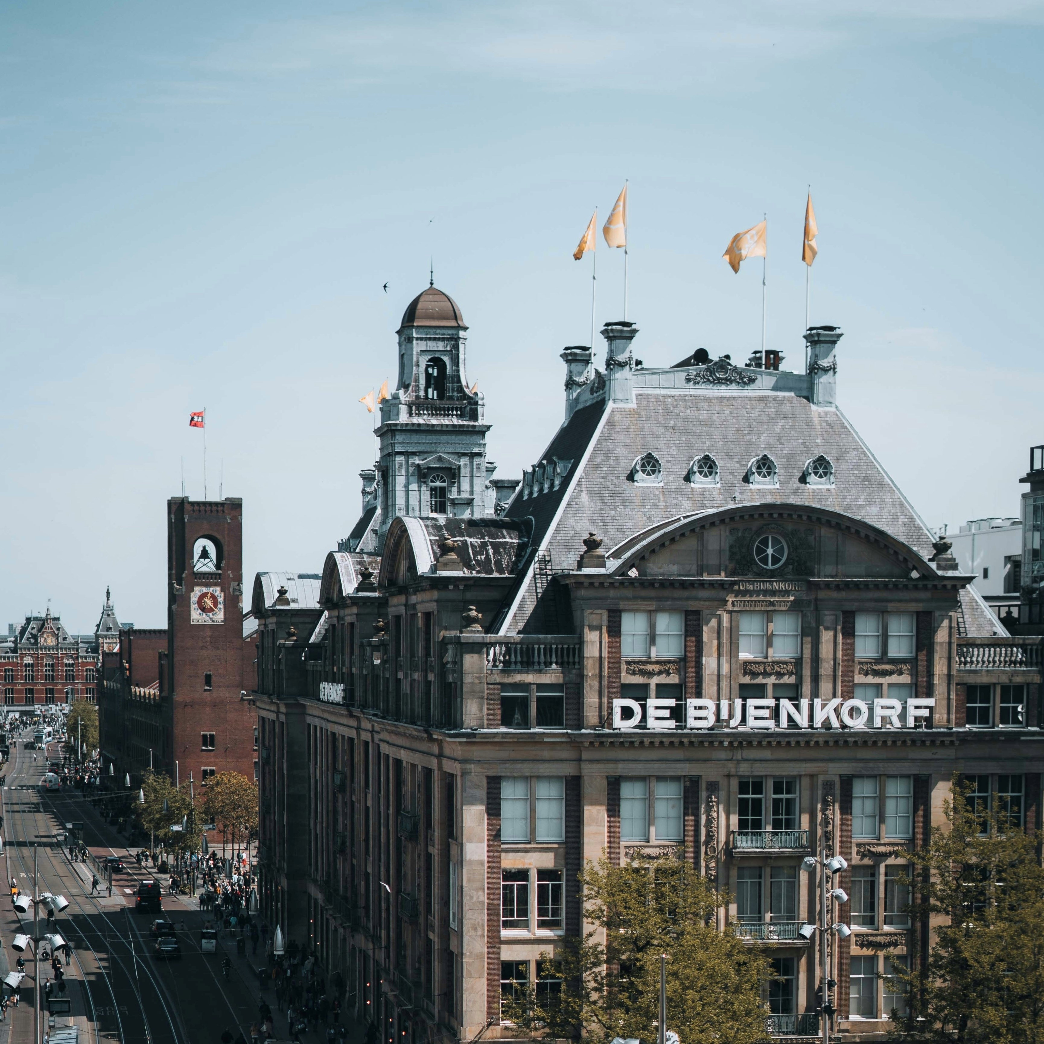 De Bijenkorf in Amsterdam