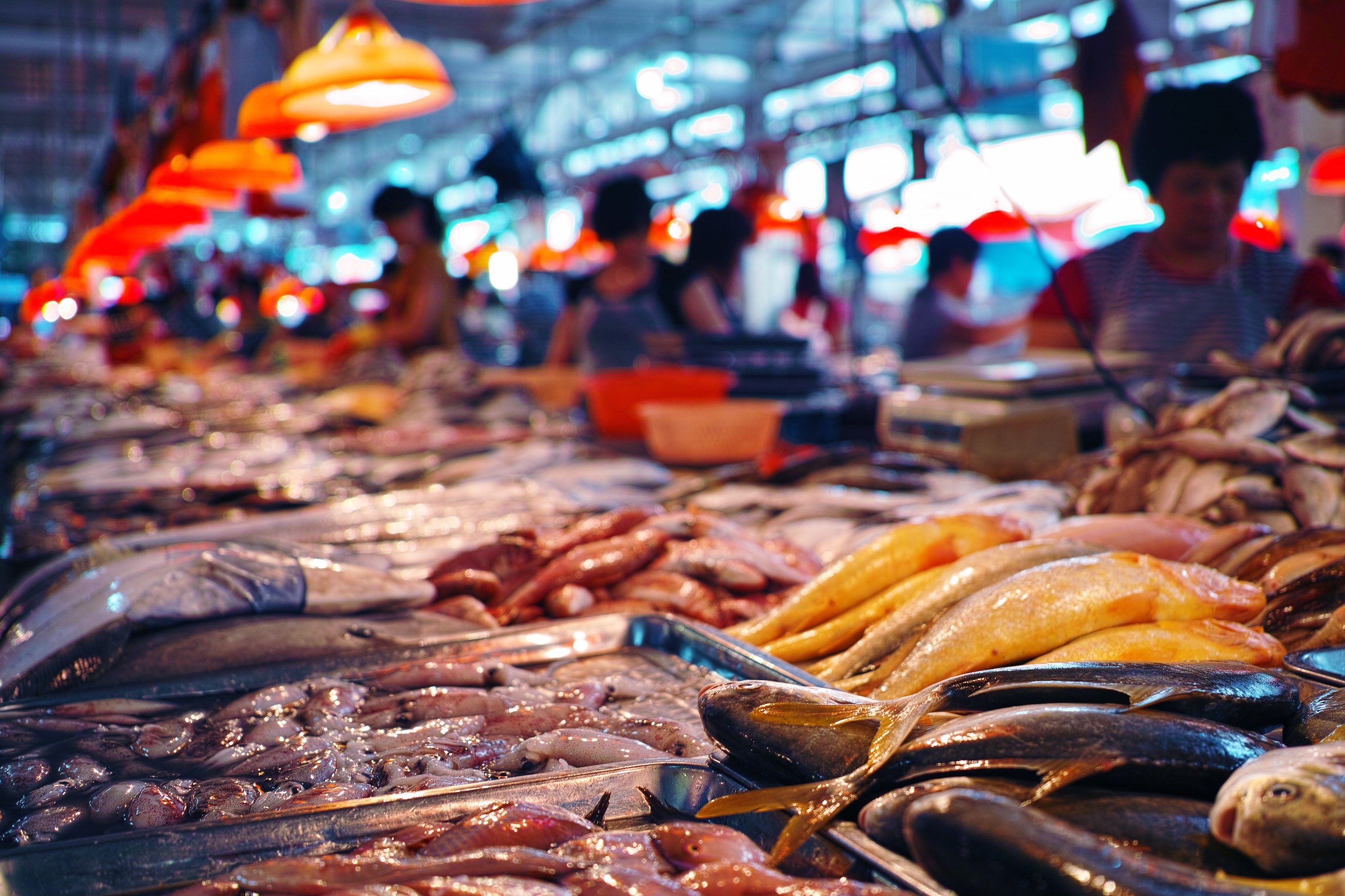 Fishmarket, The Central Municipal Athens Market, Greece