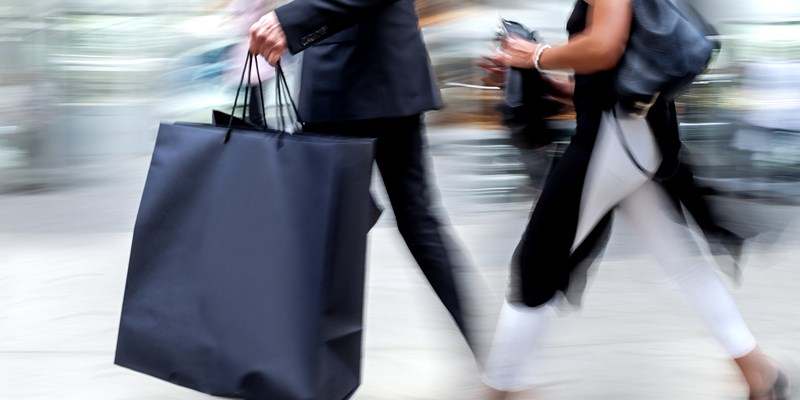 People shopping