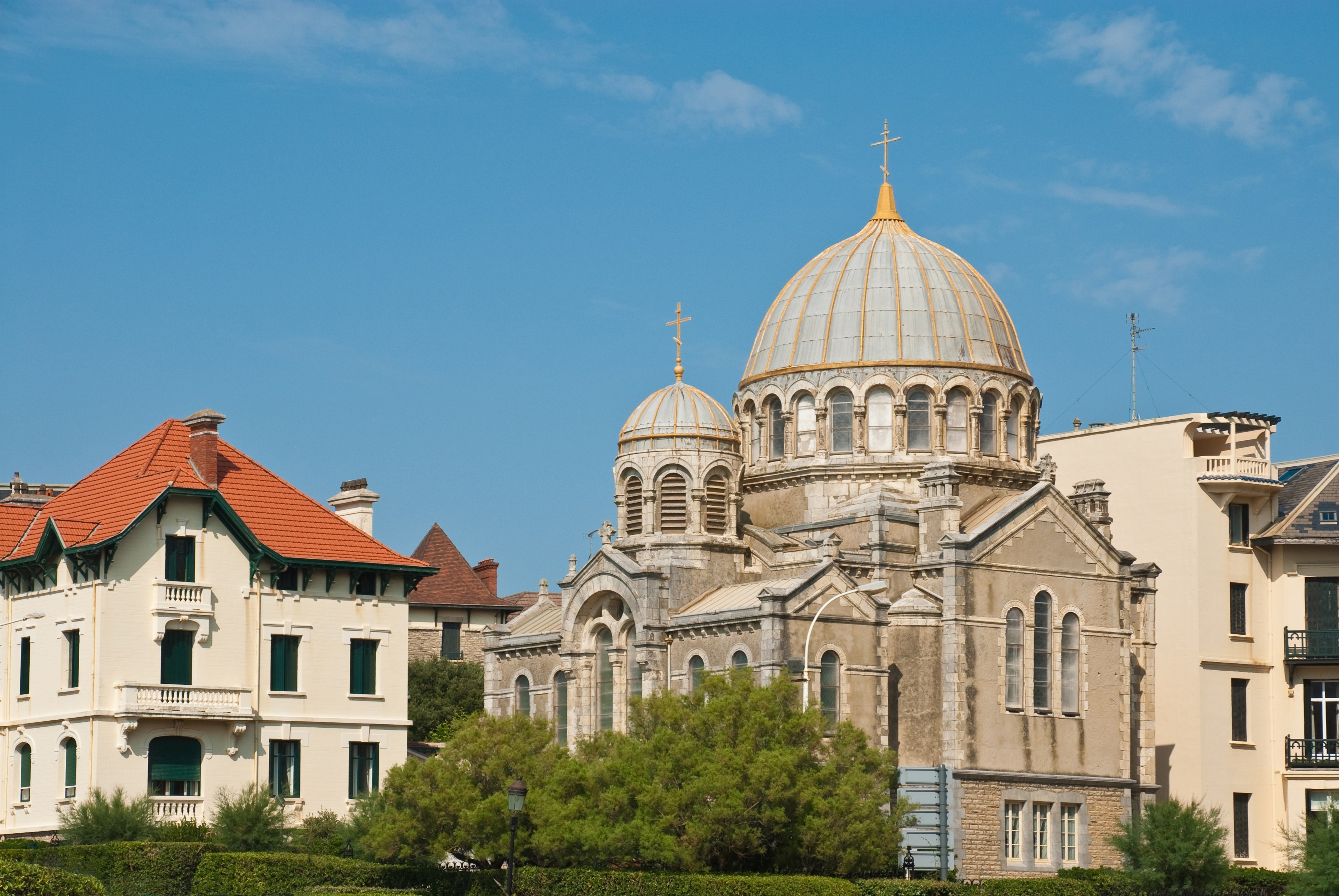 The Russian Orthodox Church in Biarritz, France