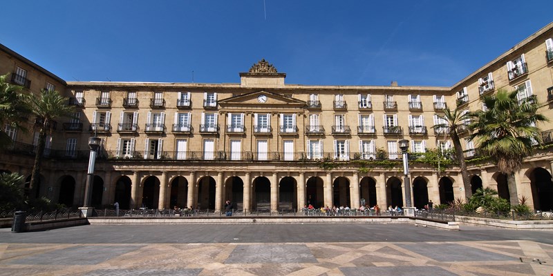 Plaza Nueva in Bilbao, Spain