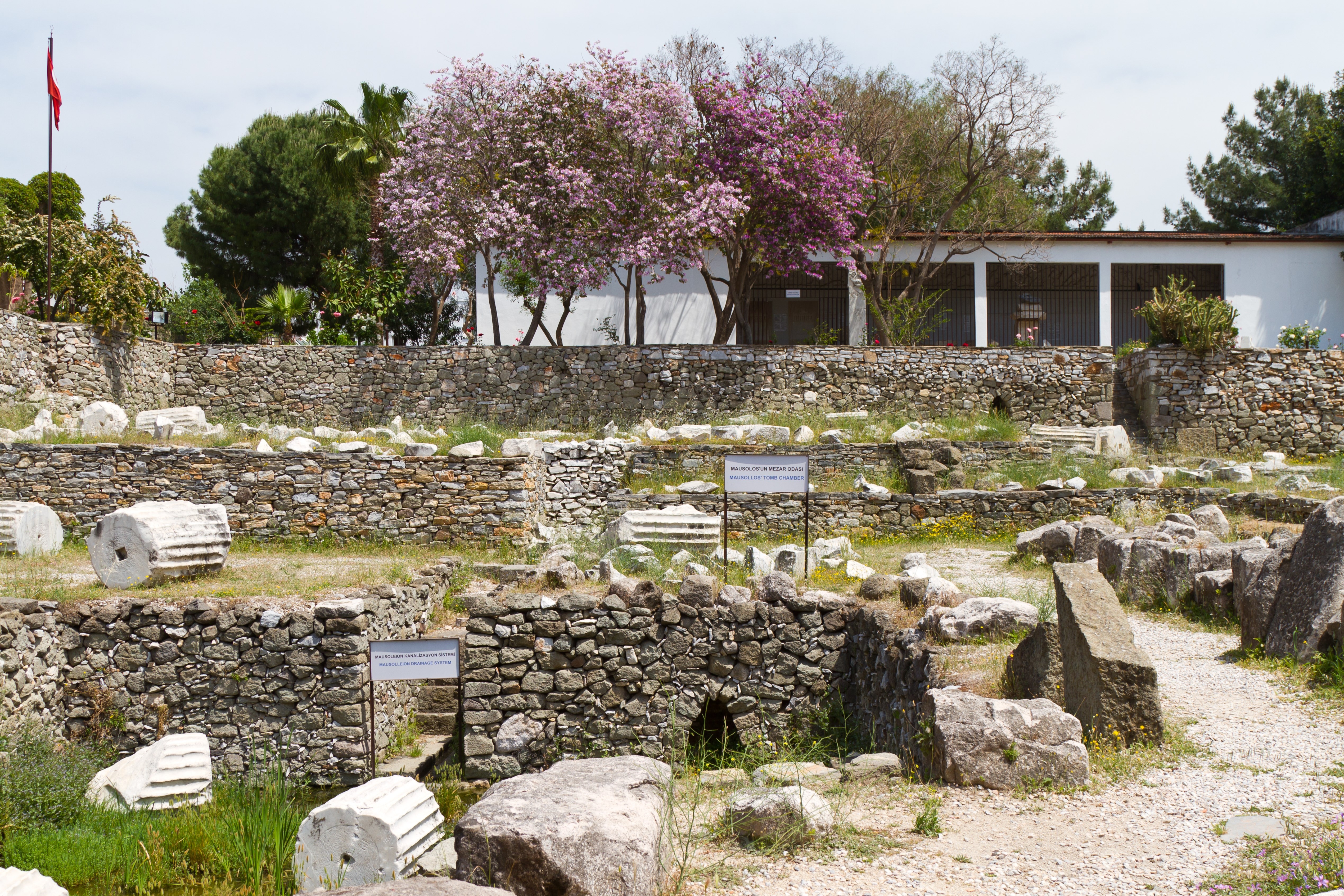 Mausoleum at Halicarnassus, Bodrum, Turkey