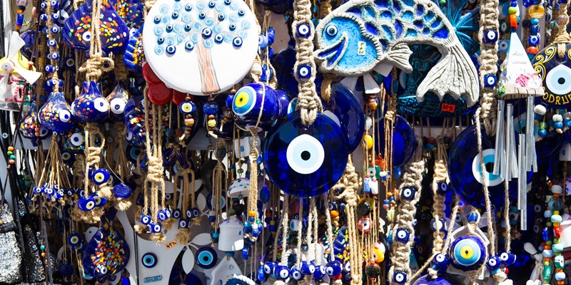Souvenir Shop in Bodrum Town, Aegean Turkey