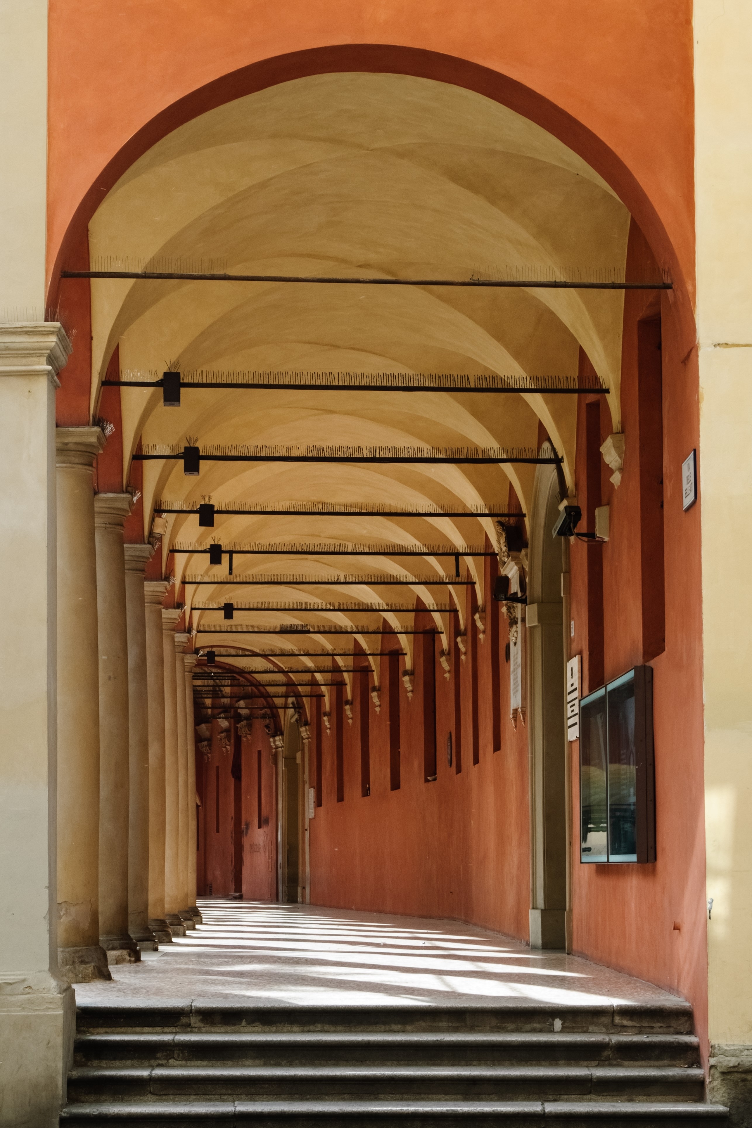 Portico in Bologna, Italy.