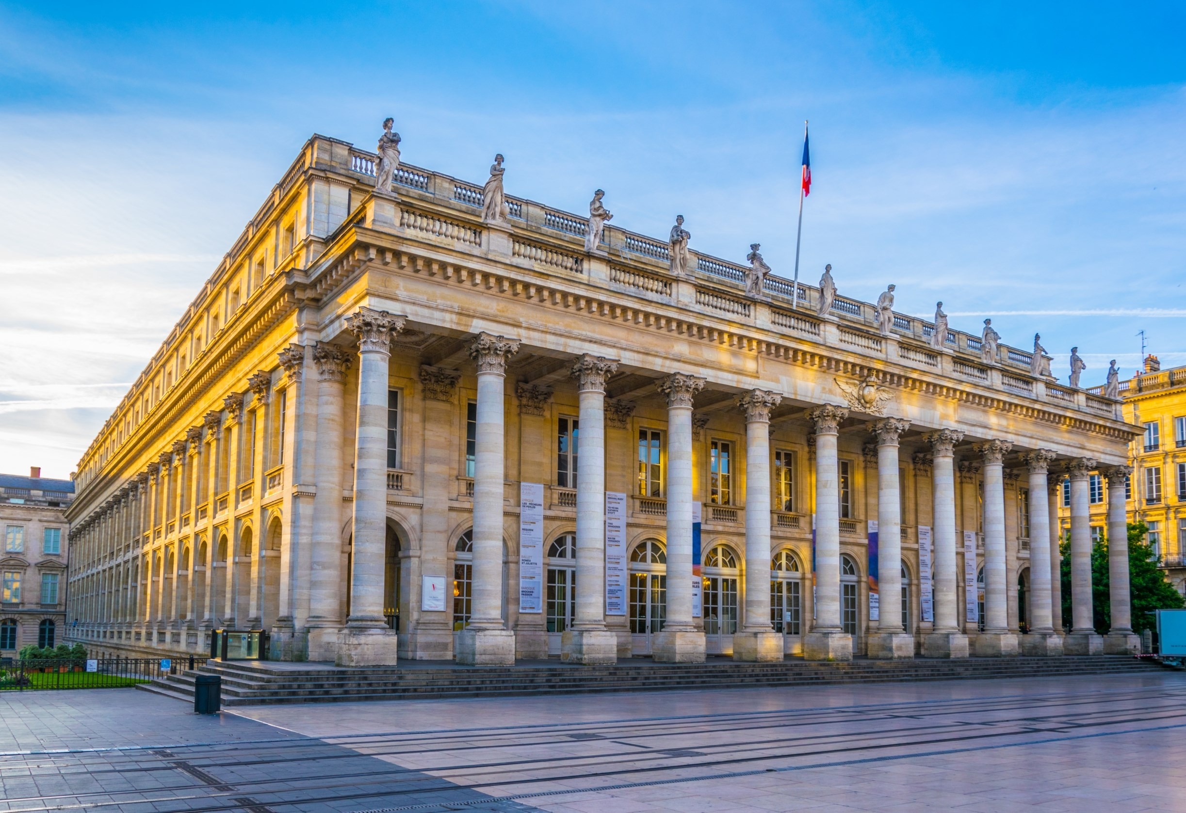 The national opera in Bordeaux, France