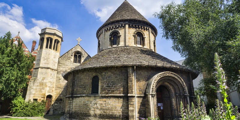 Church of Holy Sepulchre known as the Round Church in Cambridge