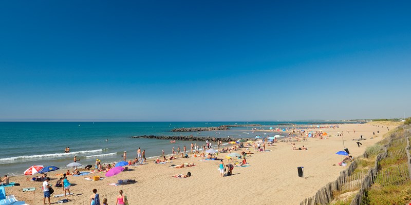 Vias, beach