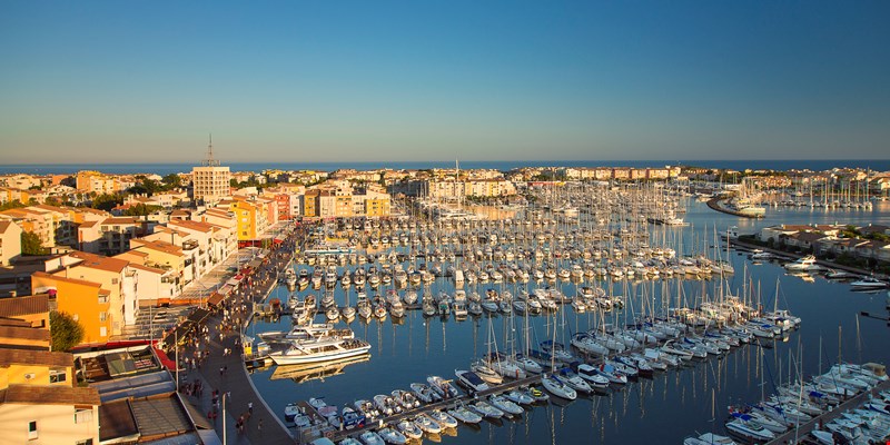 Cap d'Agde, port and wharves