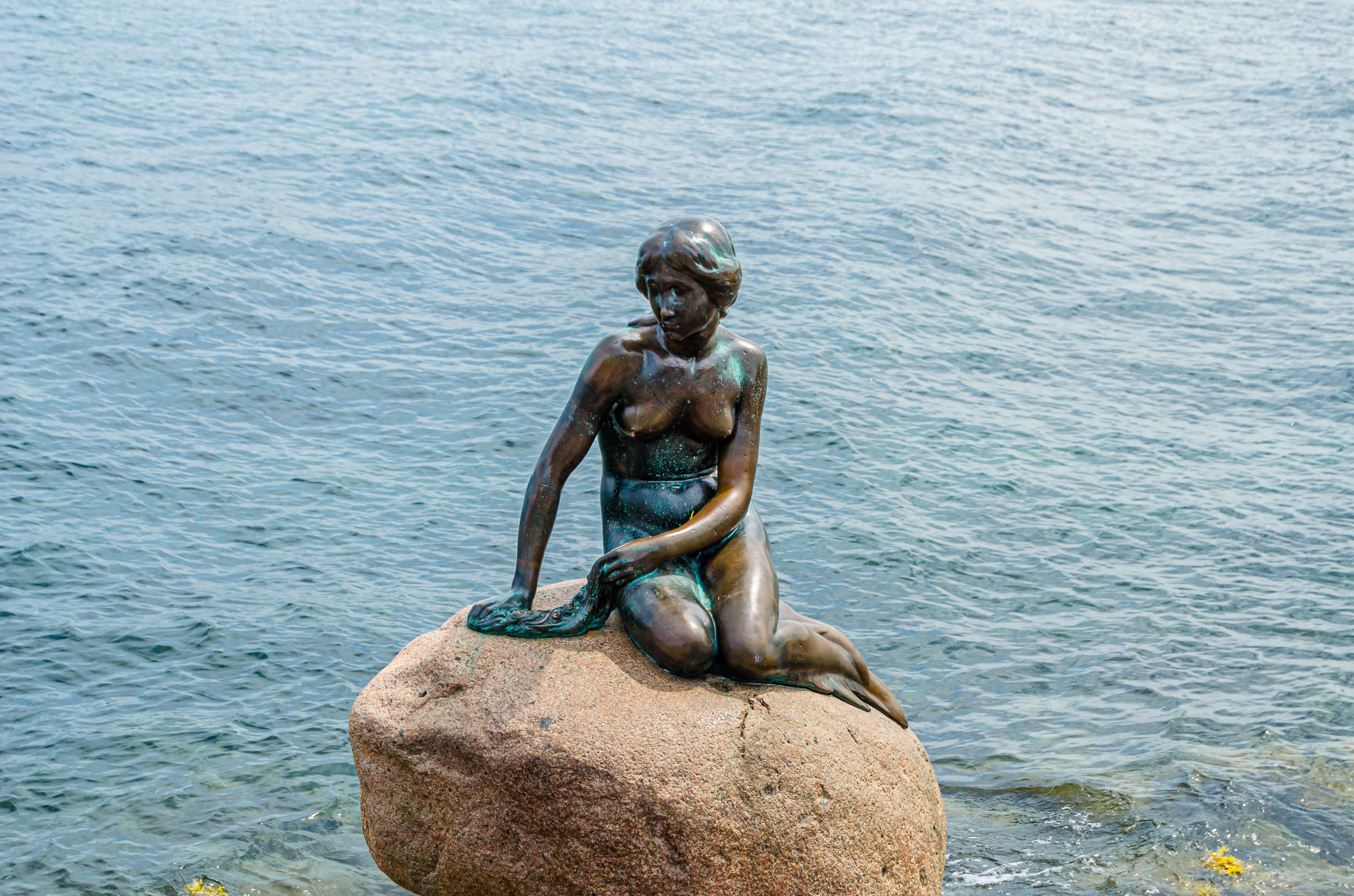 The Little Mermaid, bronze statue by Edvard Eriksen