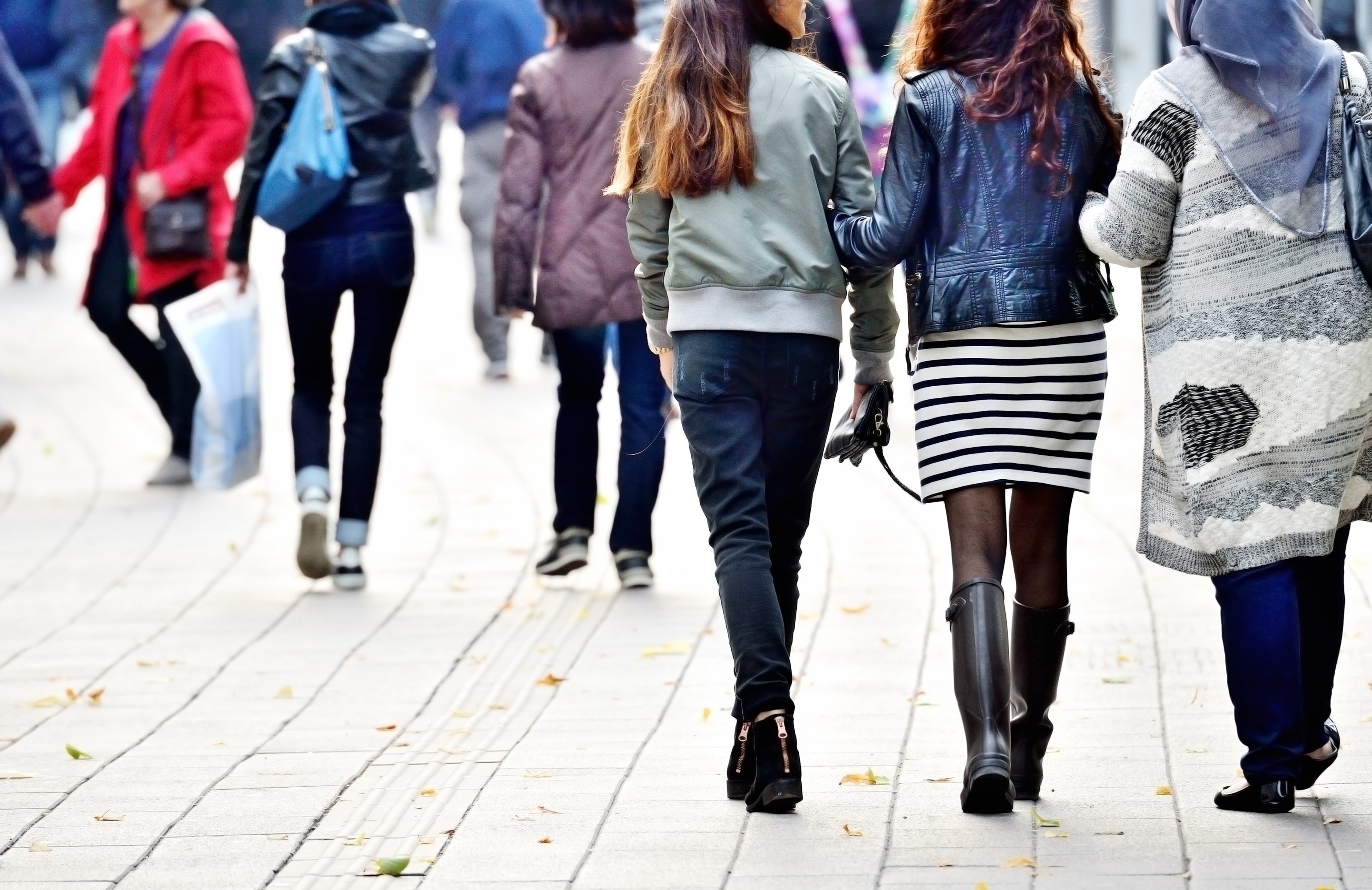 Scandinavian pedestrians