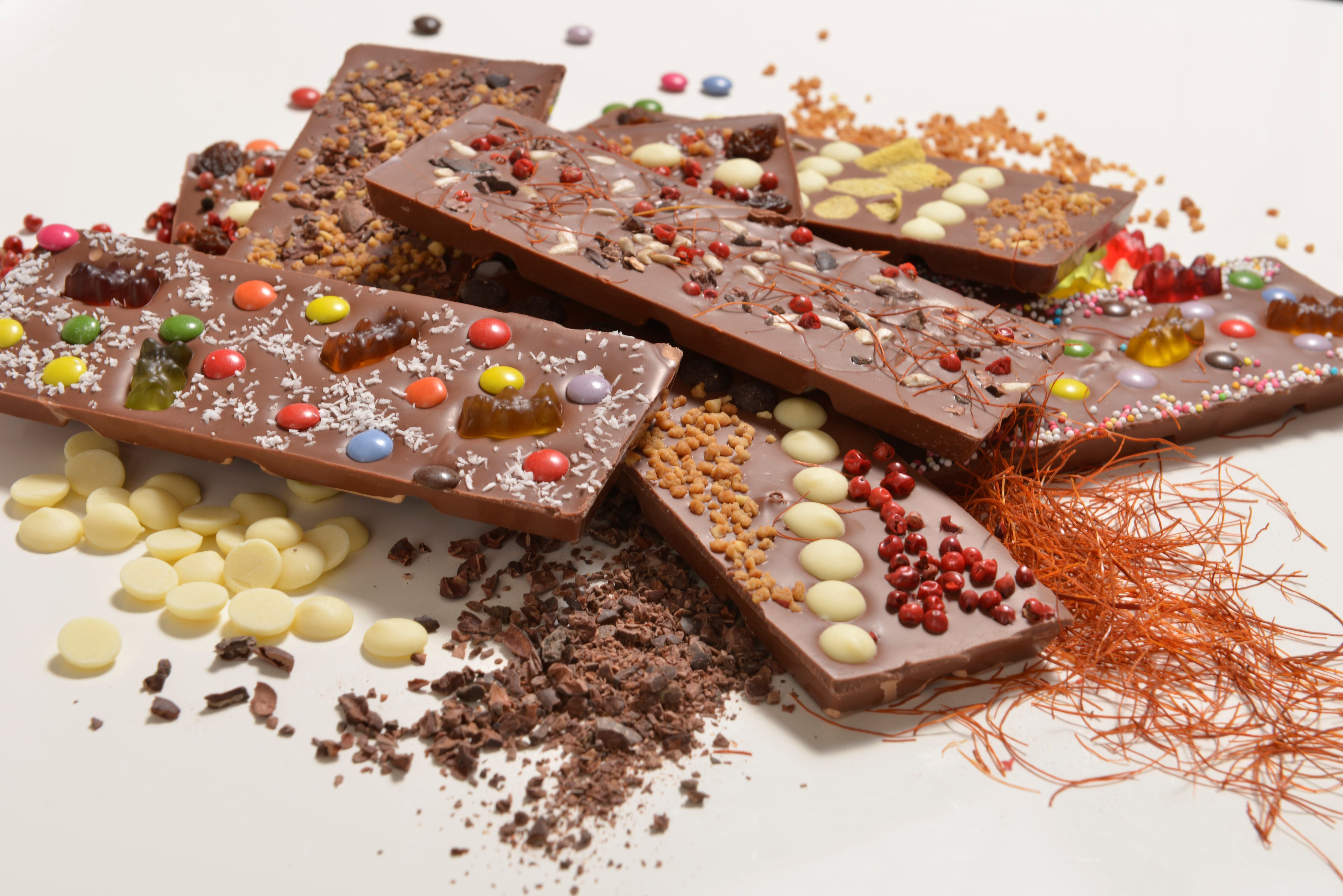 creative chocolate bars