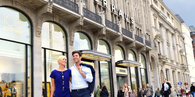 Jungfernstieg Shopping Promenade