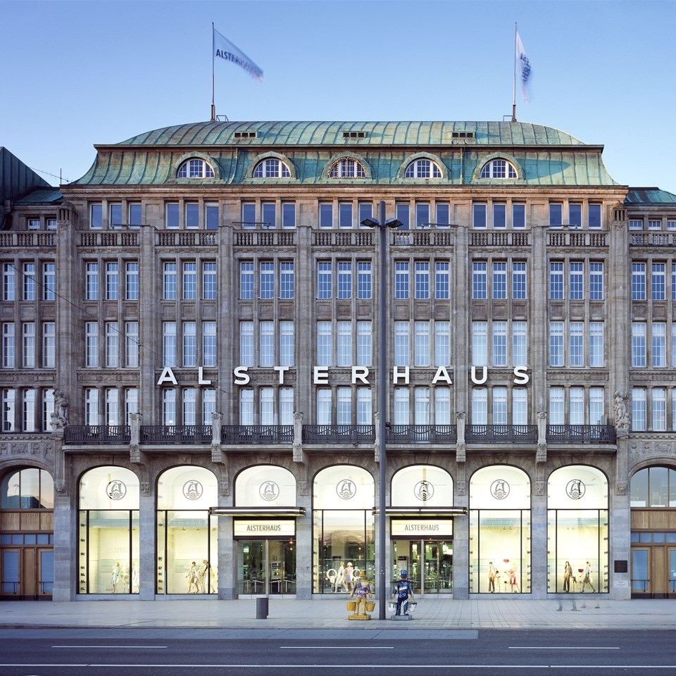 Alsterhaus department store in Hamburg, Germany