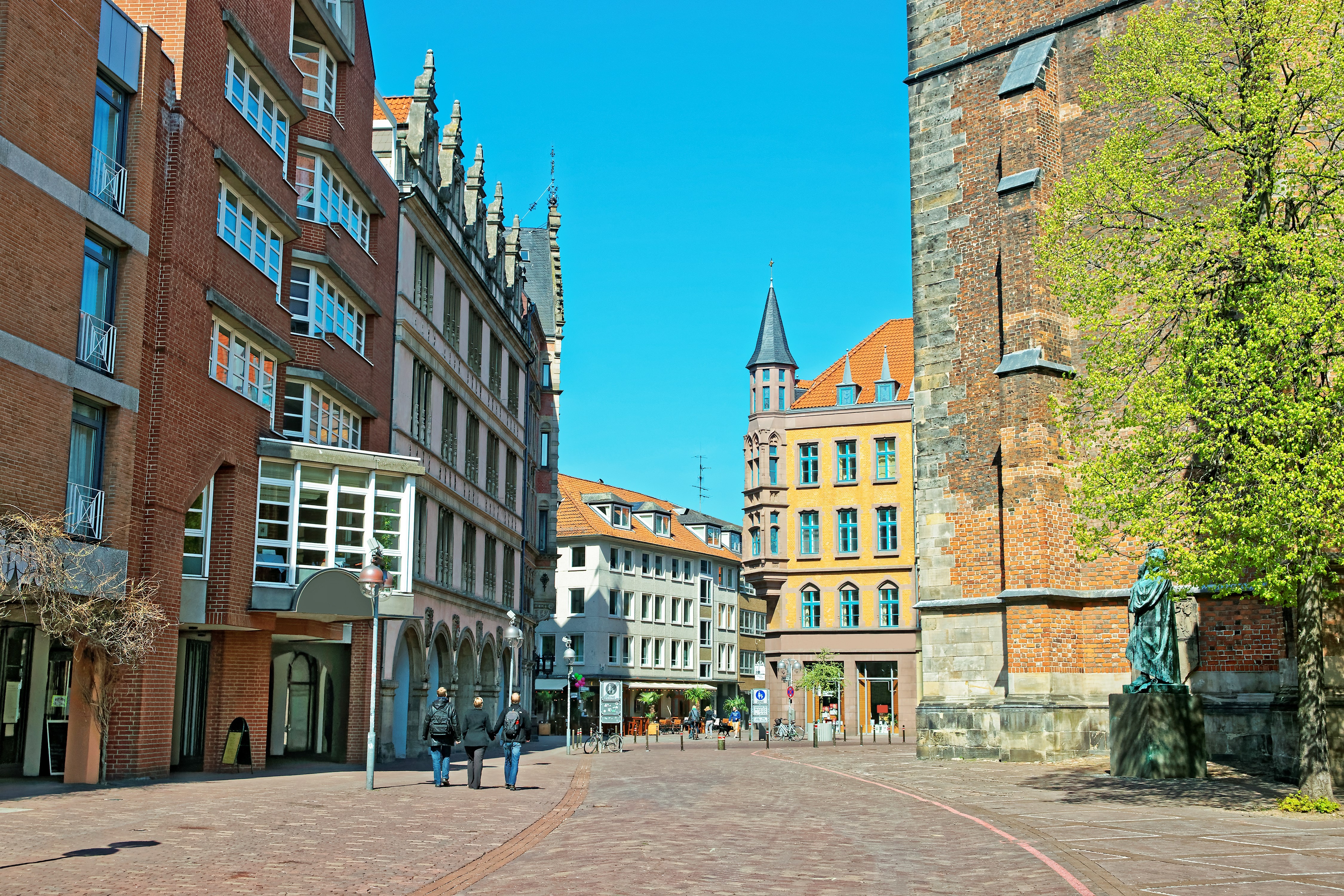 Market aquare in Hannover