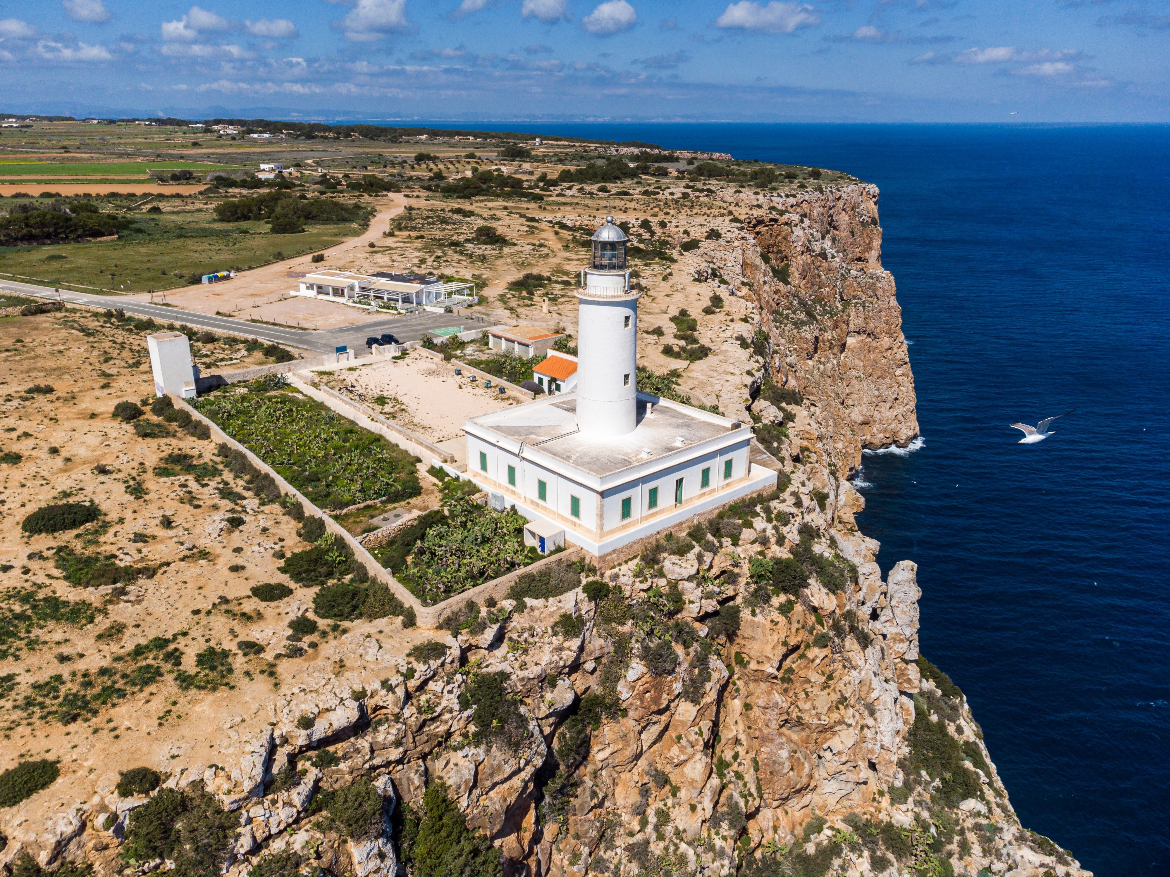 La Mola lighthouse , Formentera, Pitiusas Islands, Balearic Community, Spain