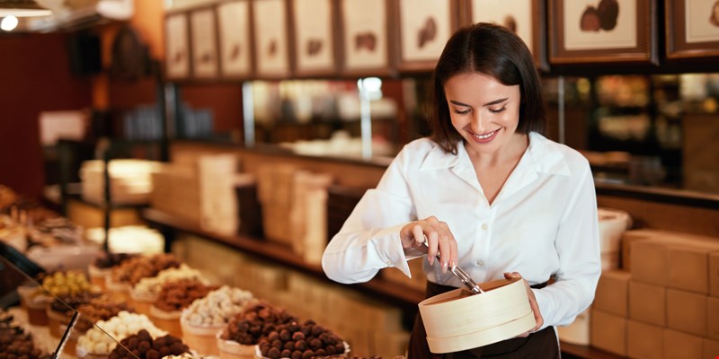 Chocolate shop