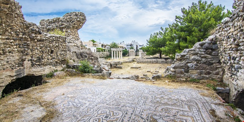 Western Archeological Zone in Kos Island