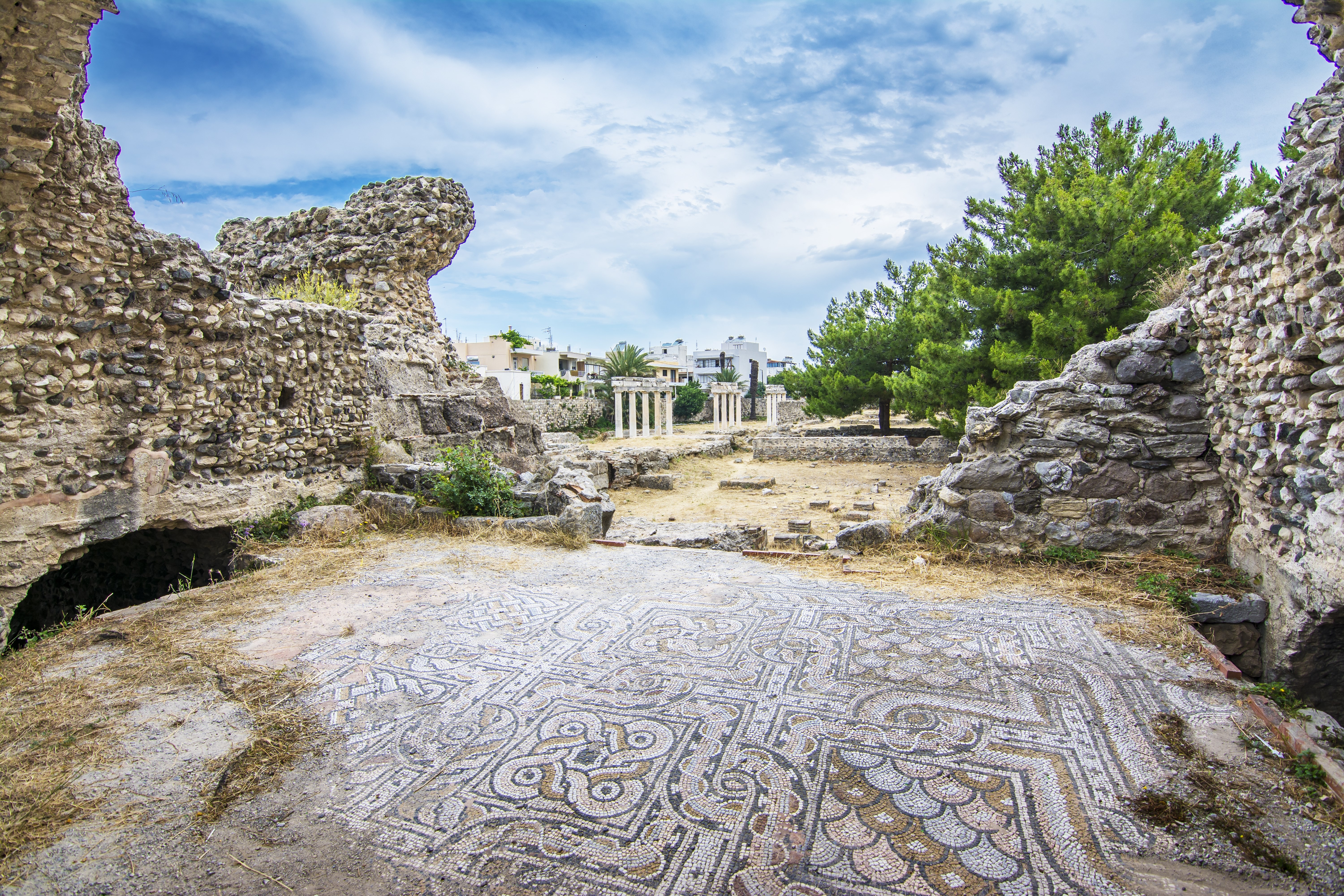 Western Archeological Zone in Kos Island
