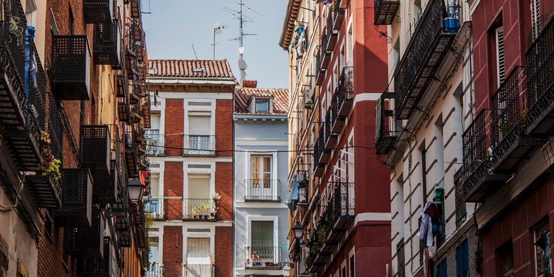 Lavapiés neighbourhood, Madrid, Spain