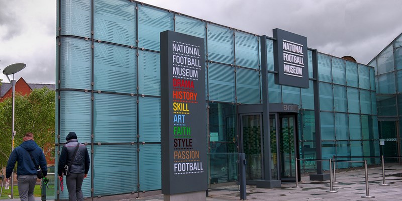National Football Museum entrance