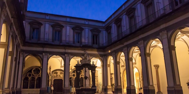 Basilica di San Lorenzo Maggiore, Naples, Italy