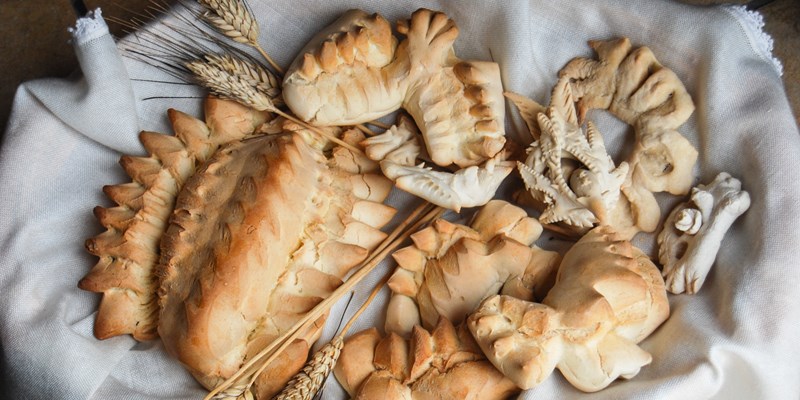 Coccoi, typical bread from Sardinia
