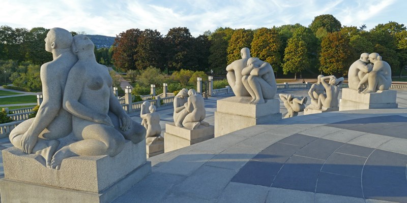 Vigeland sculptures at Frogner Park, Oslo