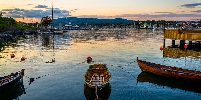 Bygdøy peninsula in Oslo
