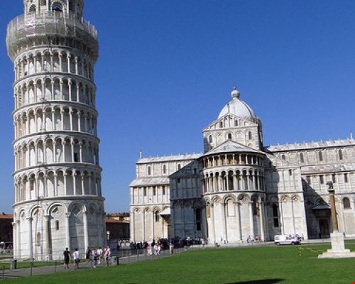 Leaning Tower of Pisa during the day