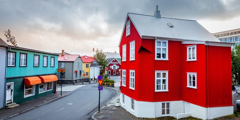 street in Reykjavik, Iceland