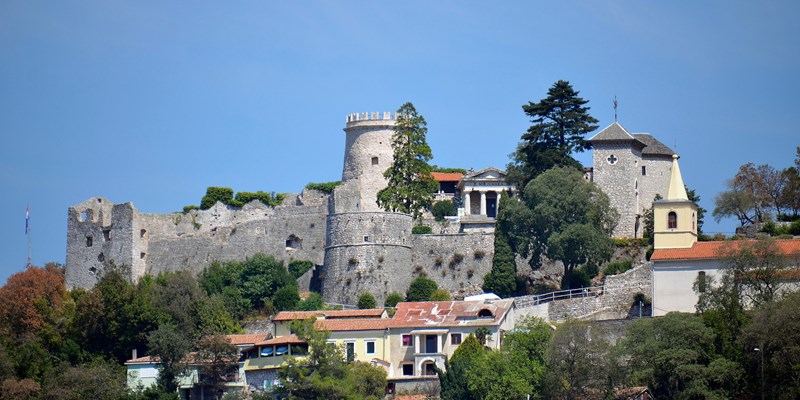Croatia. City of Rijeka. Trsat Fortress