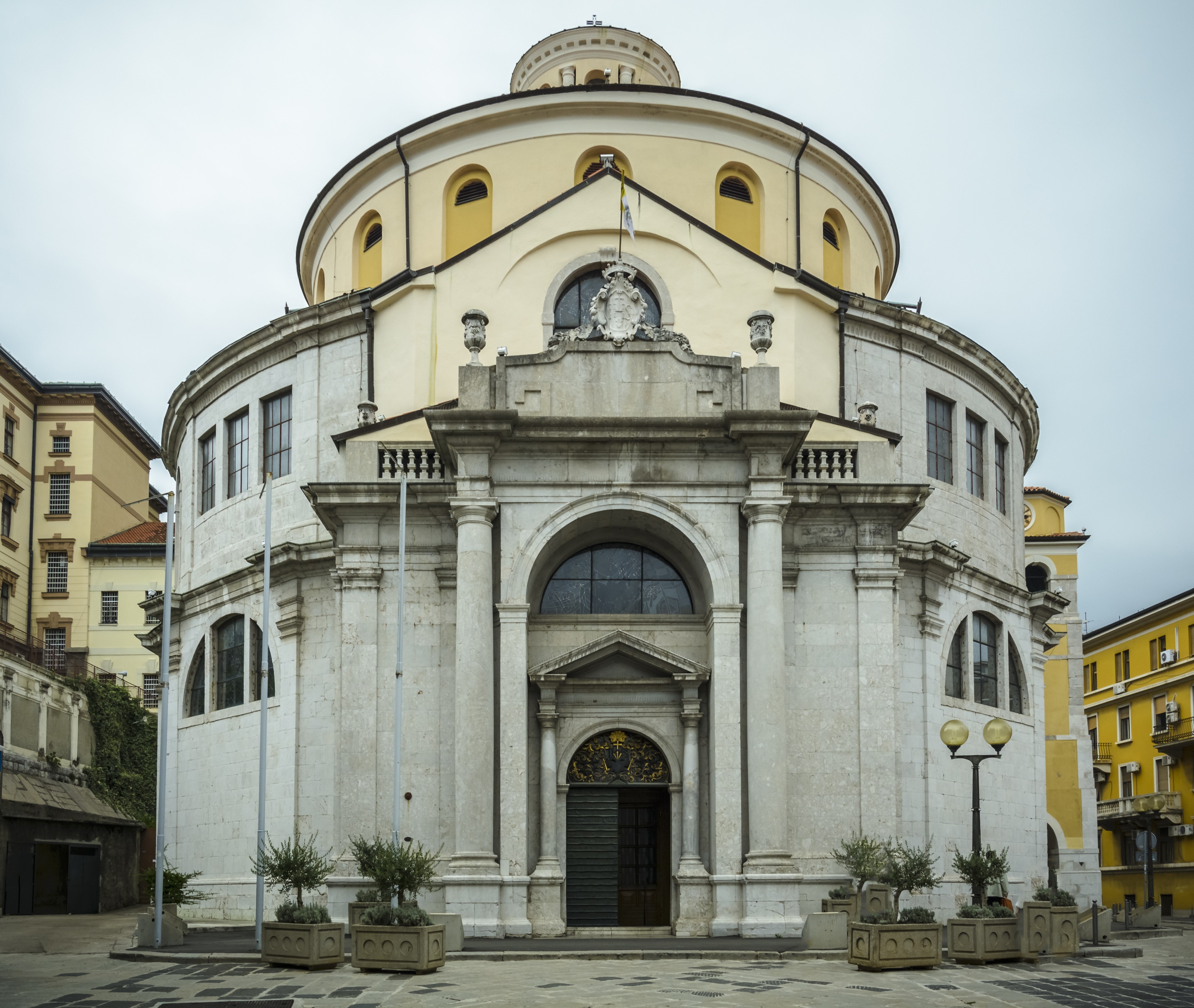 front of the St Vitus Cathedral in Rijeka , Croatia