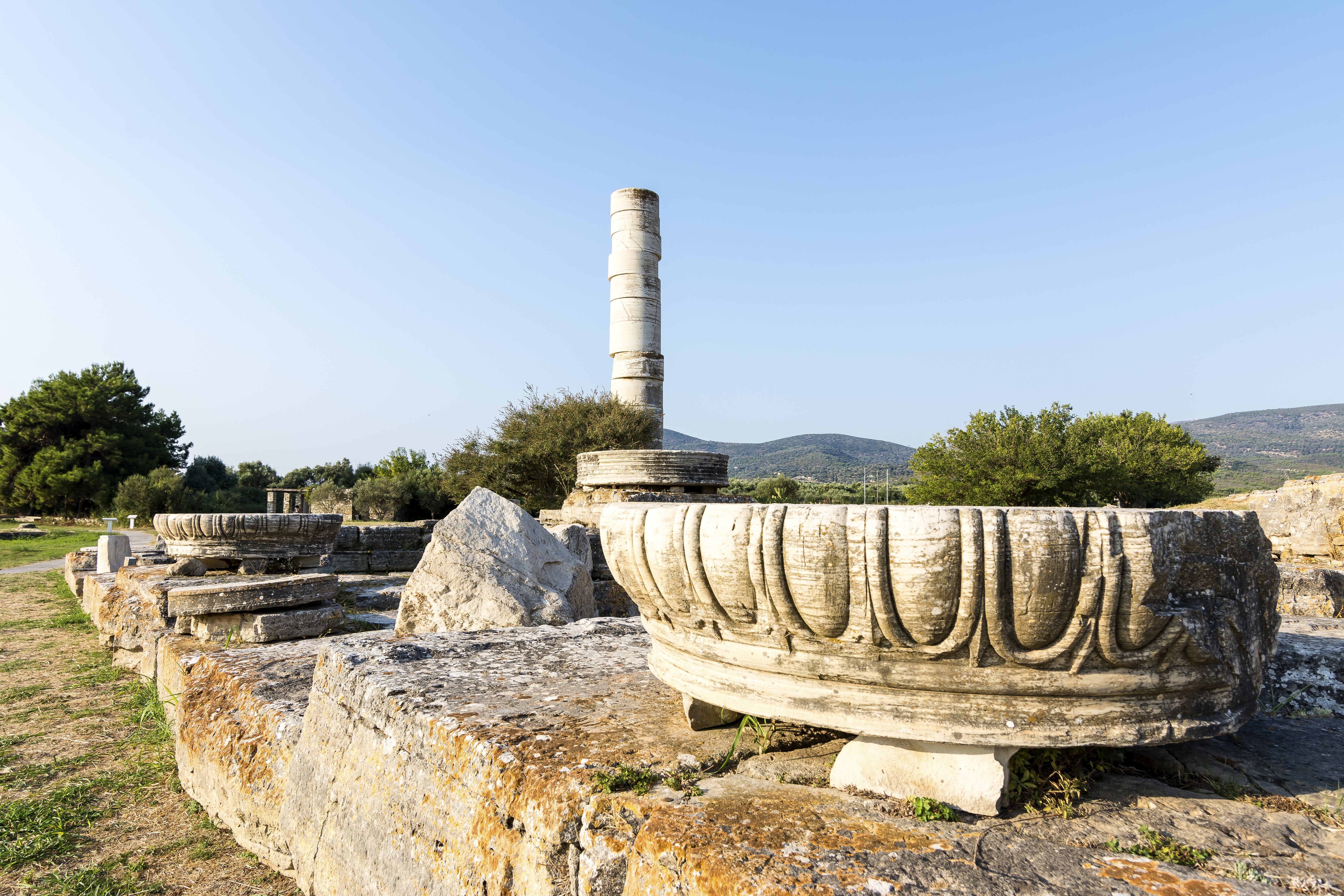 Heraion Ancient City, Samos Island