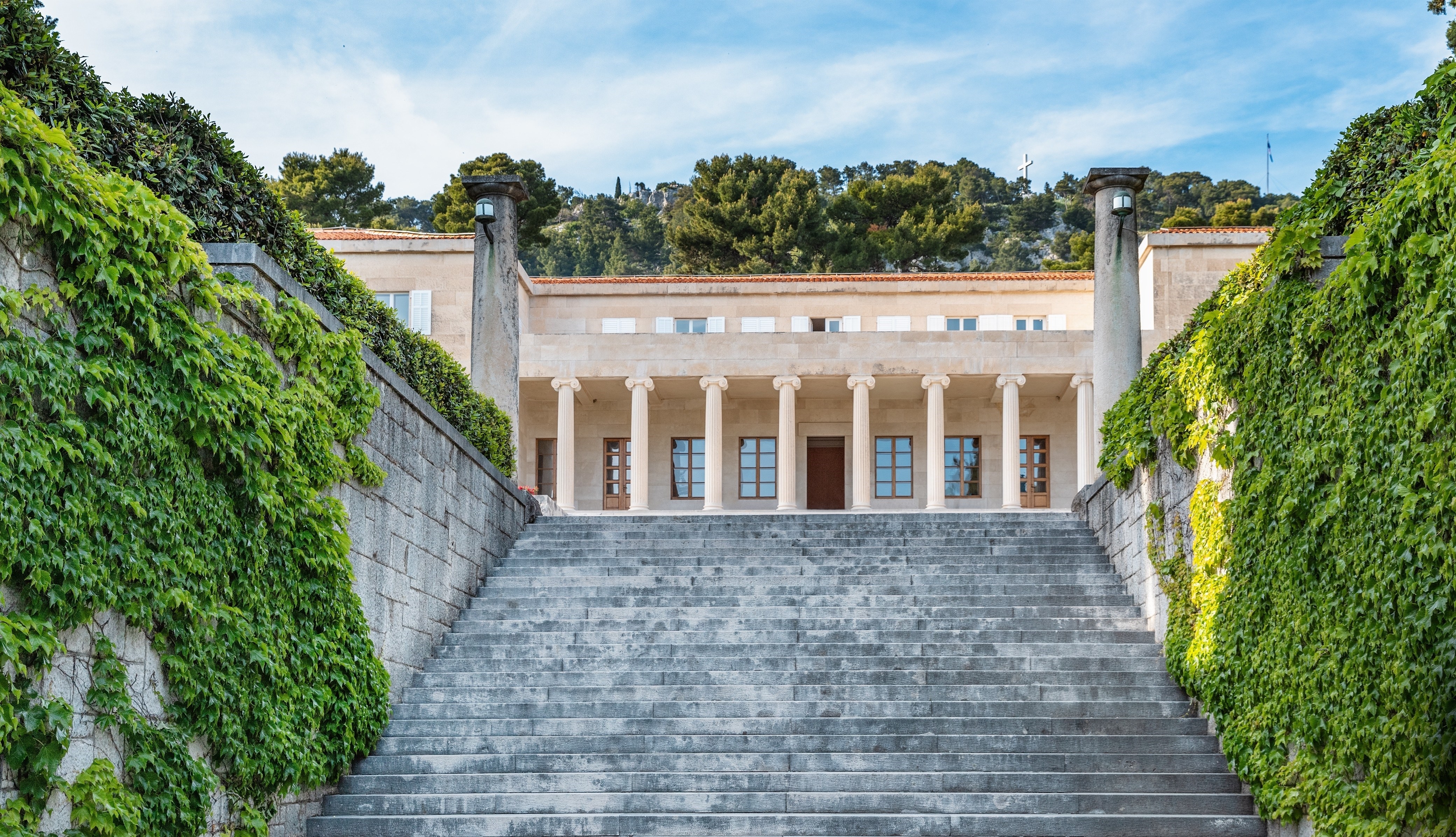 Ivan Mestrovic Gallery. An art museum in Split, Croatia dedicated to the work of the 20th-century sculptor Ivan Meštrović.