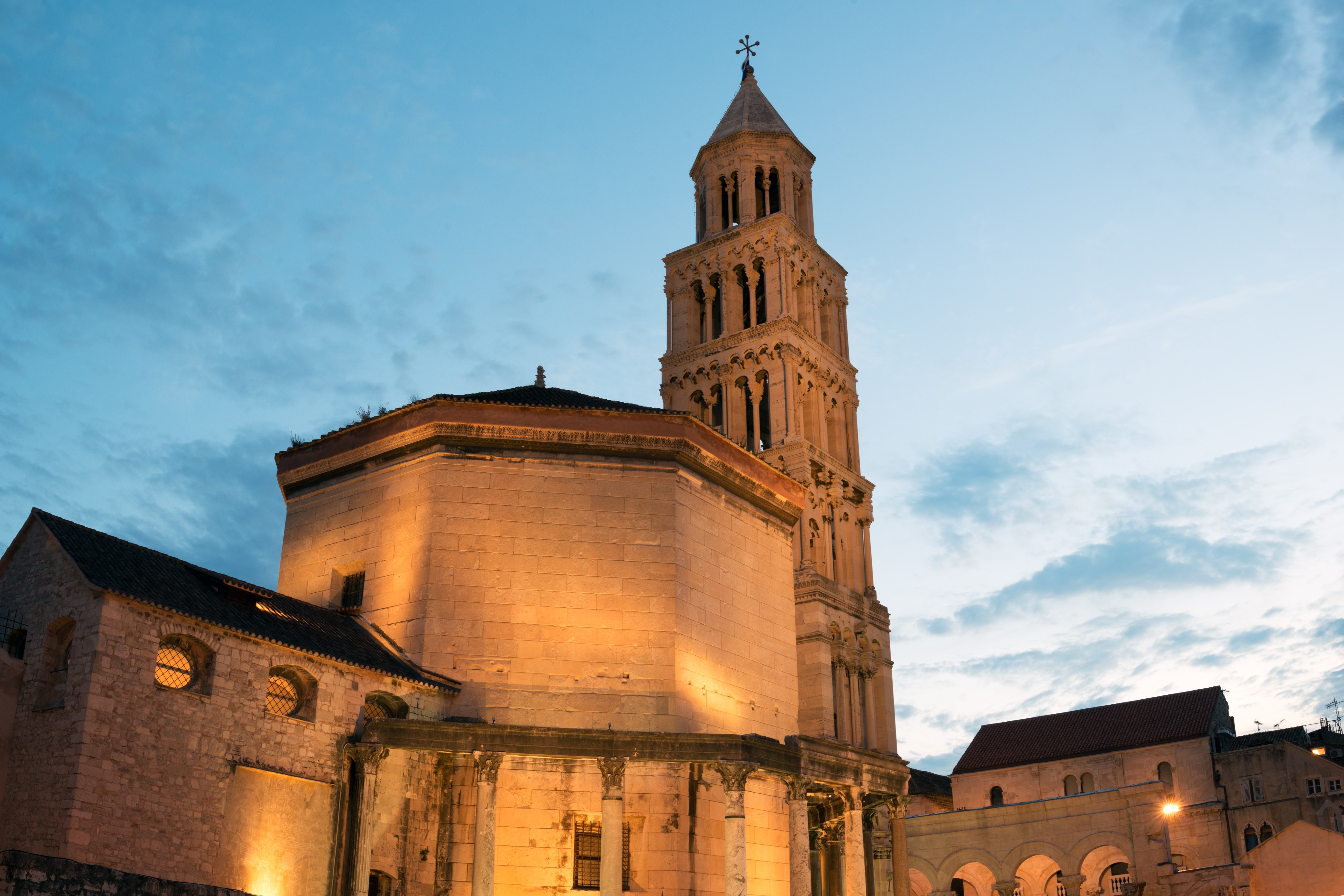 Cathedral of Saint Domnius in historic Split, Croatia