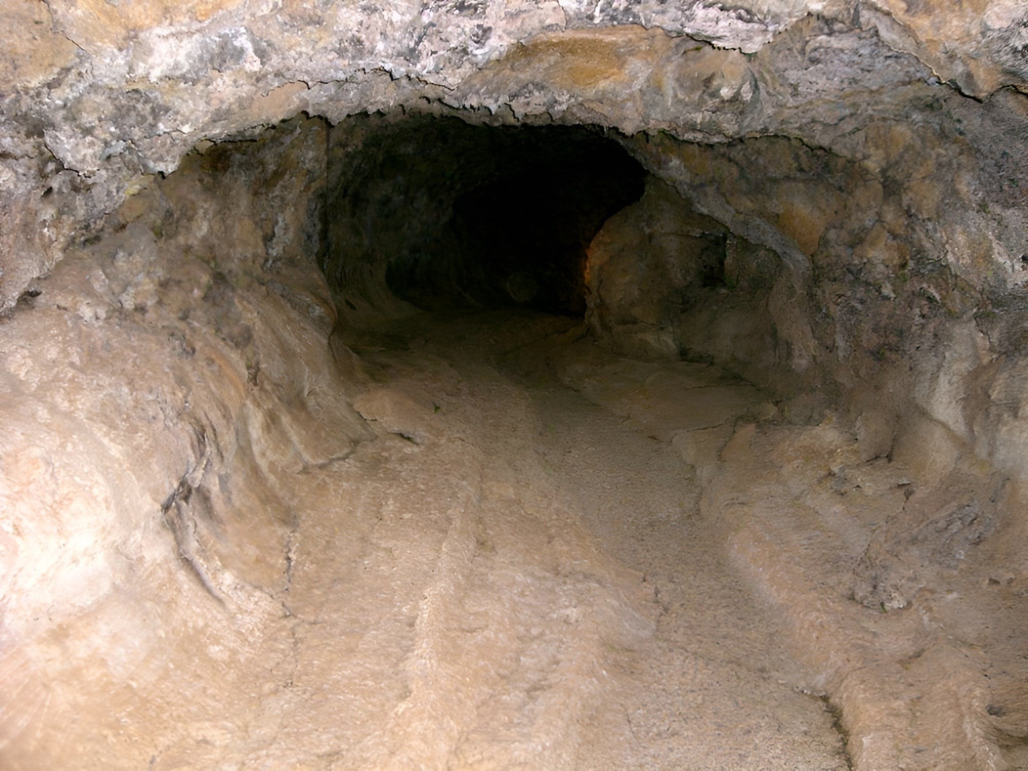 Lava Tube in Cueva del Viento