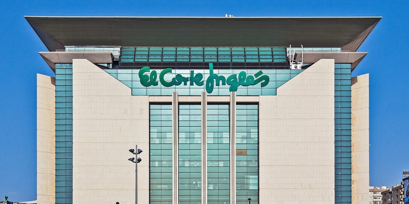 El Corte Inglés Building in Tenerife