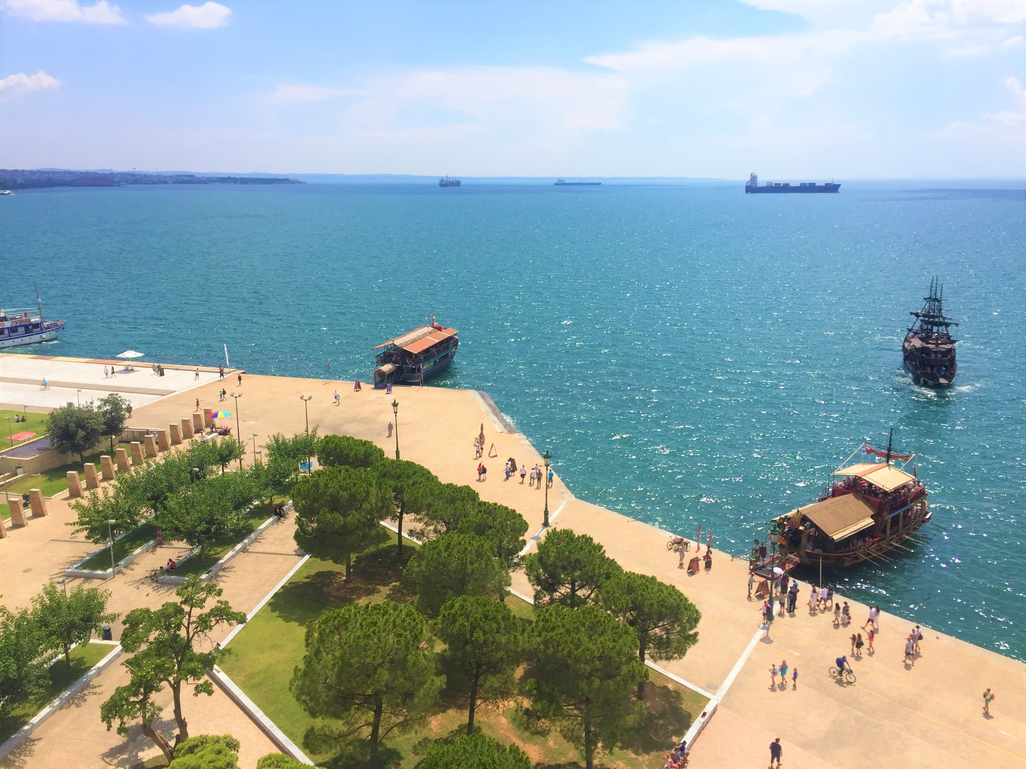 Boat Sea Tour at Thessaloniki Promenade