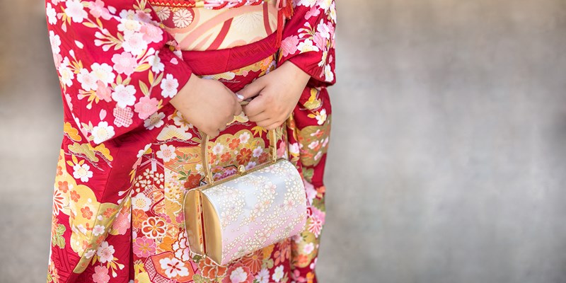 Kimono women/Kimono is a traditional Japanese clothing
