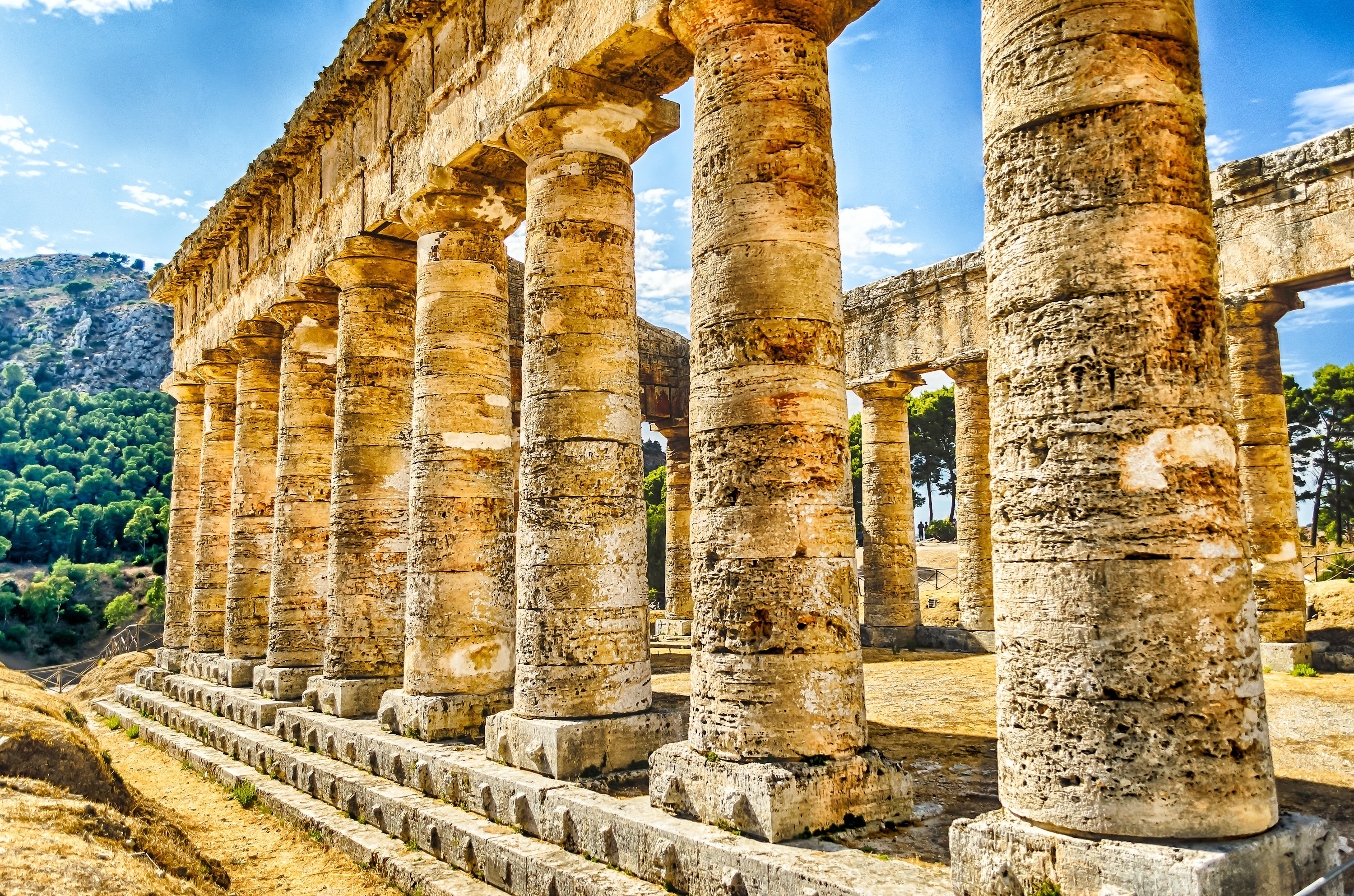 Greek Temple of Segesta, Sicily, Italy