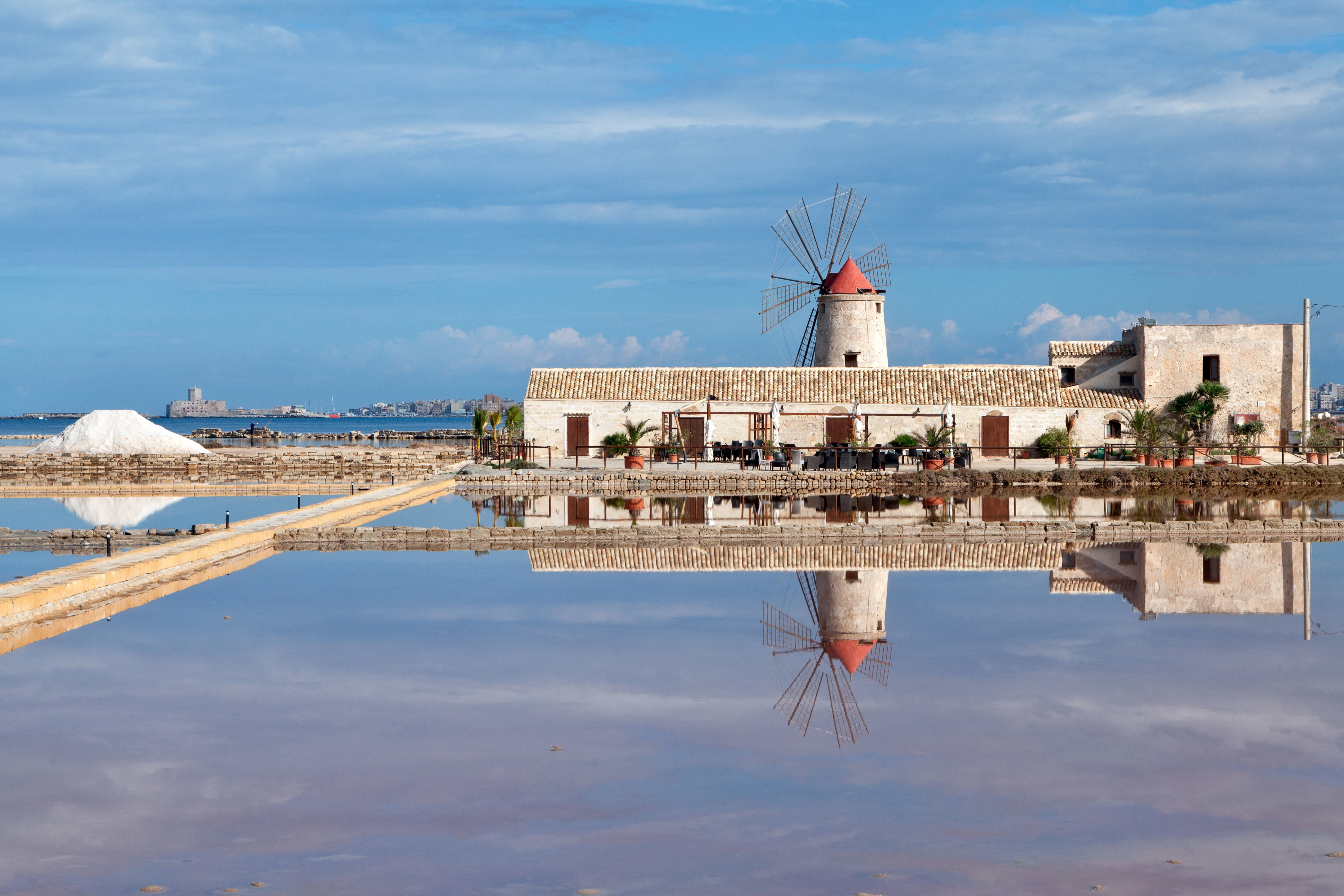 Trapani saltern, a sicilian landmark