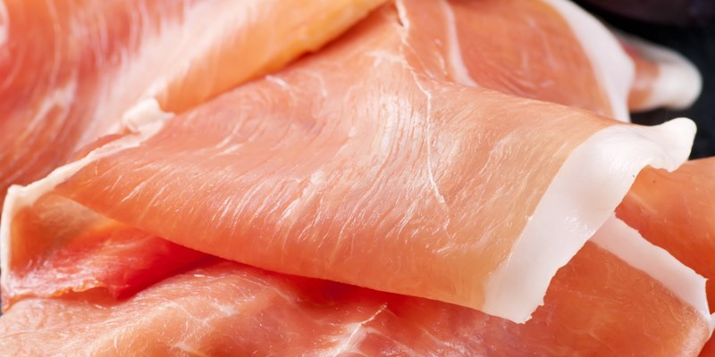 Prosciutto with figs and rucola