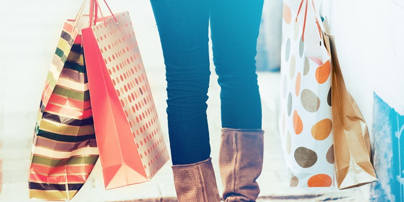 Antique shop interior