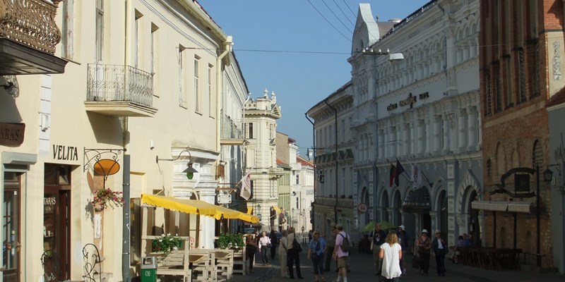 Pilies Street, Vilnius, Lithuania
