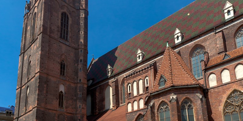 St. Elizabeth's Church in Wroclaw, Poland.