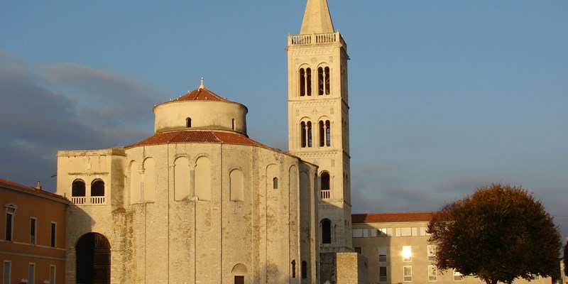 St. Donatus' church in Roman forum in Zadar