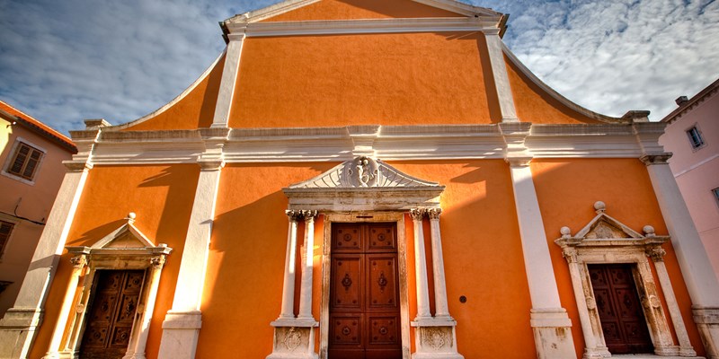 St Simeon church in Zadar