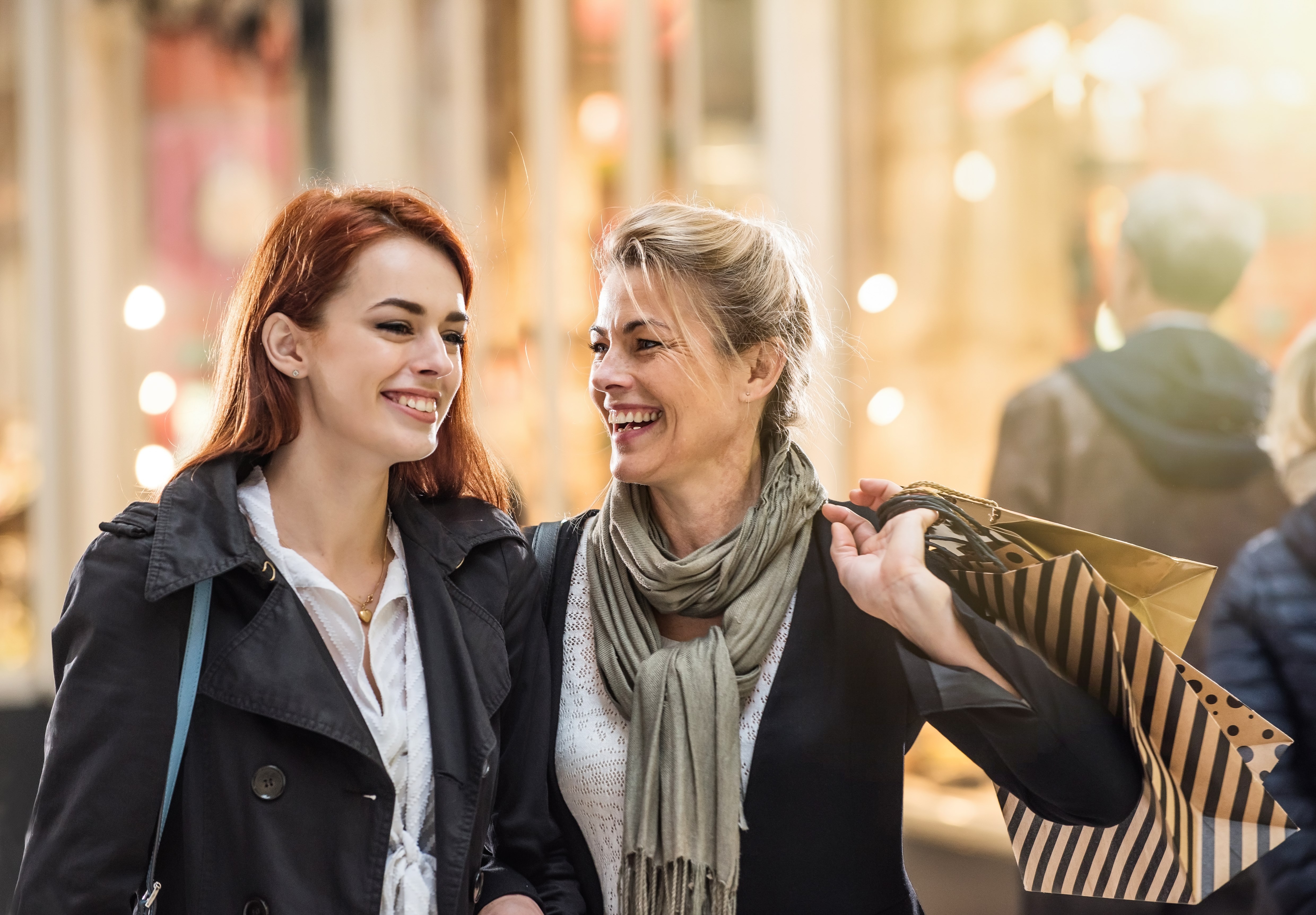 Women shopping